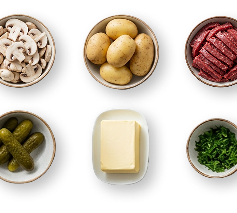 Beef Stroganoff