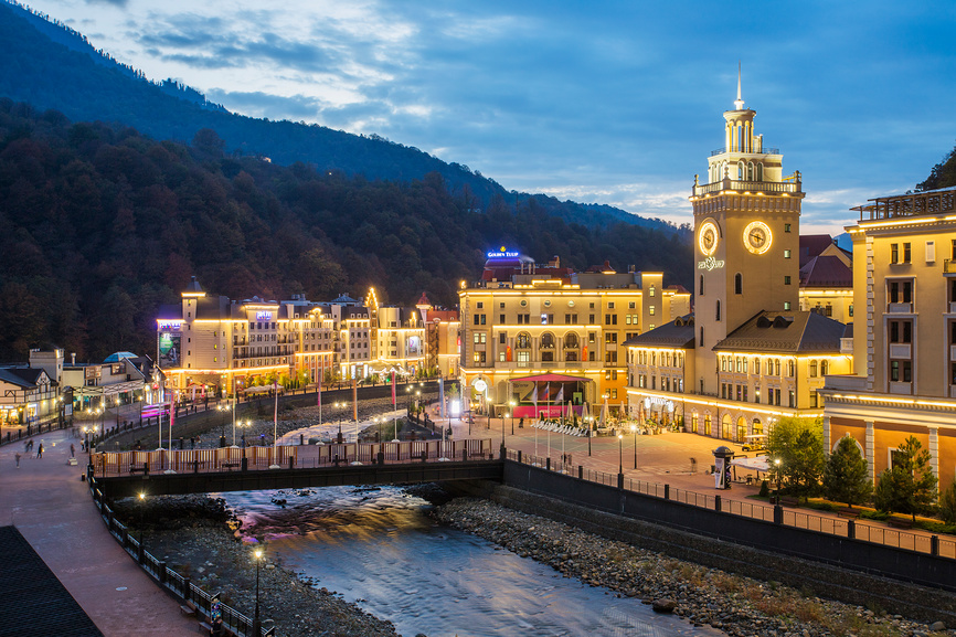 Rosa Khutor: From the Valley to Peak