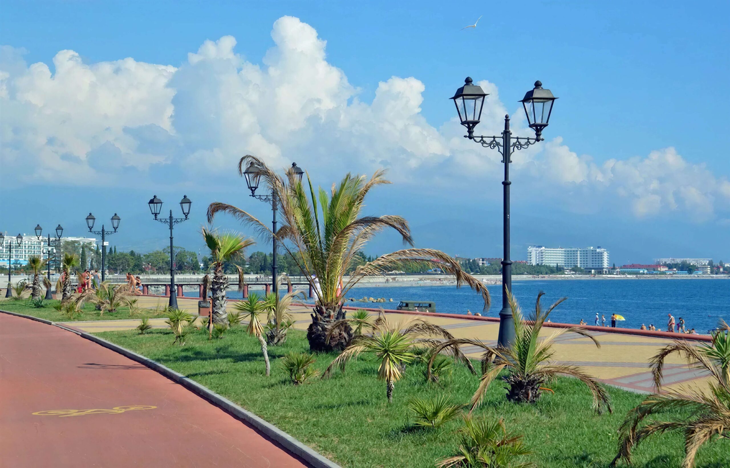 Stroll Along the Seafront Promenade