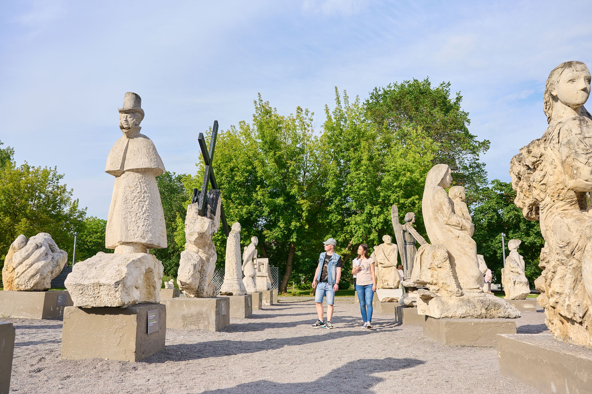 Walk among the monuments